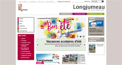 Desktop Screenshot of longjumeau.fr